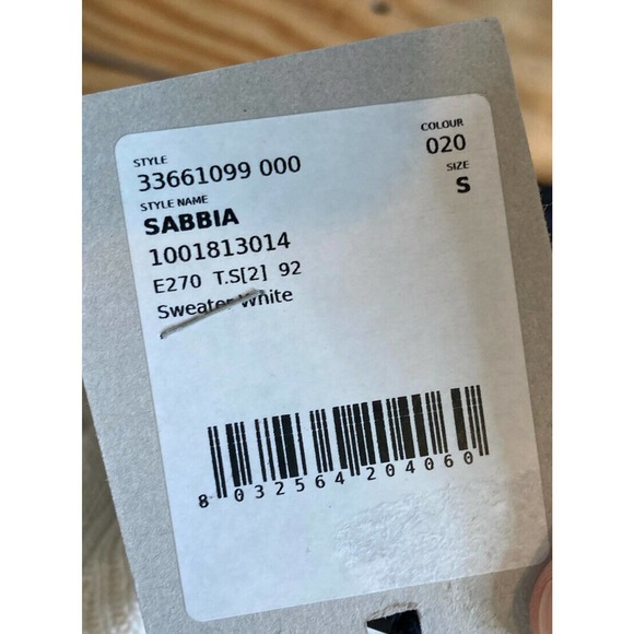 NWT MARELLA SPORT Ribbed Knit Turtleneck Sweater S - Picture 5 of 10